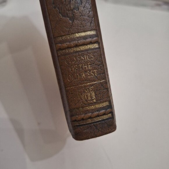 Life Among The Apaches John C Cremony Classics Old West 1980 Leather Ribbon Book - Picture 4 of 8